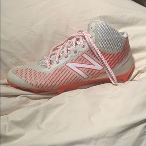 New Balance Men's Burn X Mid Lacrosse Cleats